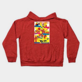 Japan Robot Retro Toy Poster Kids Hoodie